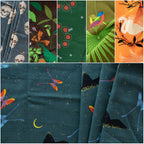 barkcloth and canvas