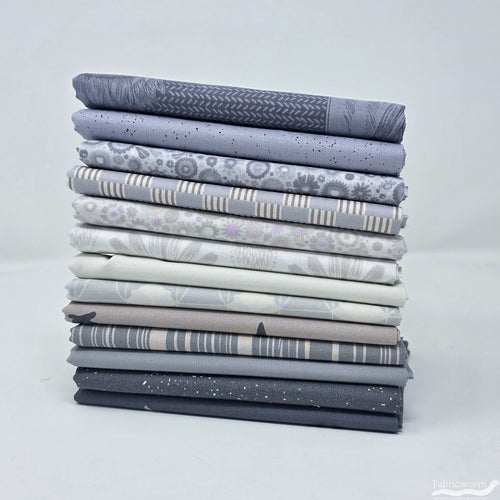 Atmosphere Fabricworm Custom Bundle – Cool Grey Quilting Cotton
