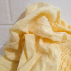 Buttercream Solid Double Gauze