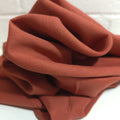 Rouge Solid Double Gauze