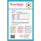 flowerland quilt pattern by sew mariana back