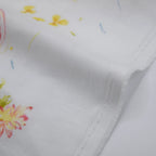 nani IRO Hana no toki niwa Organic Cotton Double Gauze - White