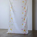 nani IRO Hana no toki niwa Organic Cotton Double Gauze - White