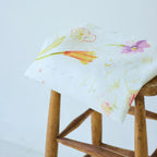 nani IRO Hana no toki niwa Organic Cotton Double Gauze - White