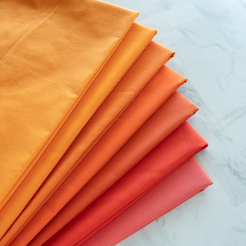 Tomato Soup Solid Poplin Bundle