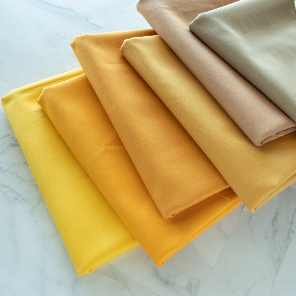 Summer Squash Solid Poplin Bundle