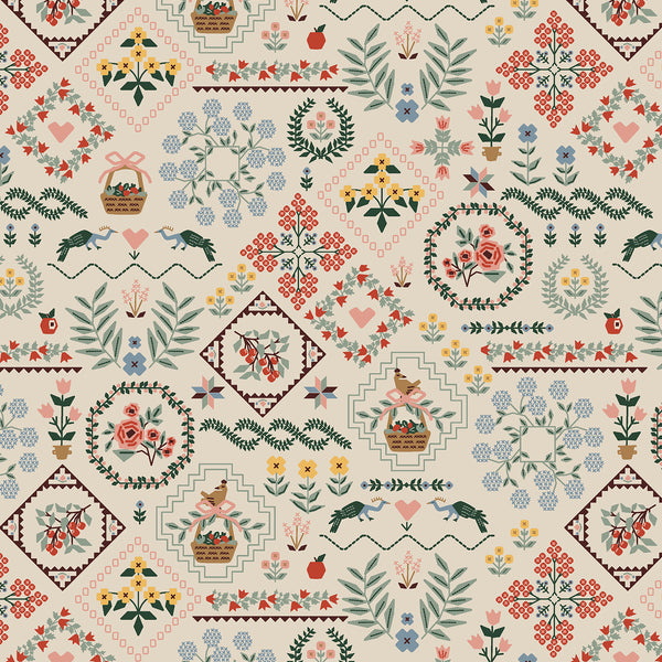 Heritage Sampler - Linen | Home Sweet Home by Rifle Paper Co.