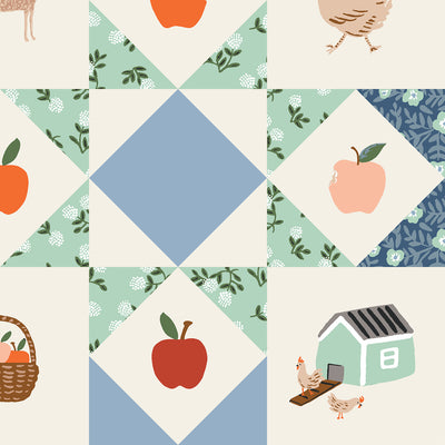 Farmhouse Quilt - Slate | Home Sweet Home by Rifle Paper Co.