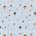 Farmhouse Gingham - Blue | Home Sweet Home by Rifle Paper Co.