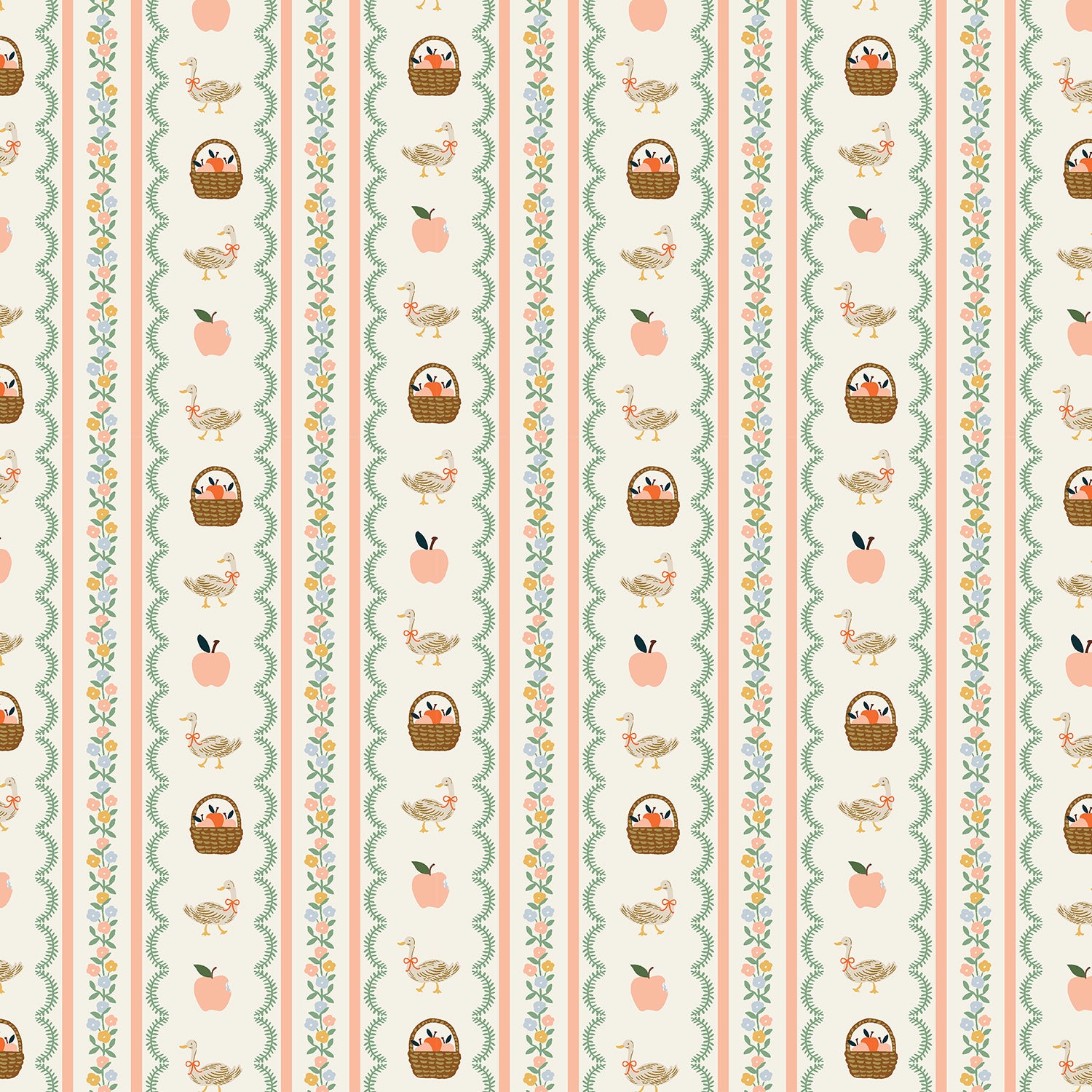 Farmhouse Stripe - Cream | Home Sweet Home by Rifle Paper Co.
