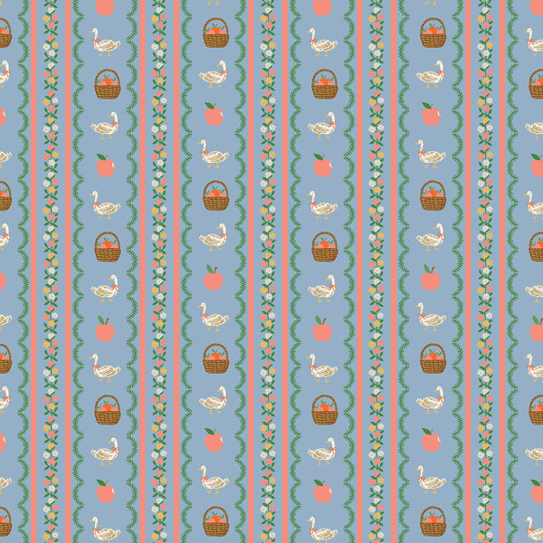 Farmhouse Stripe - Slate | Home Sweet Home by Rifle Paper Co.