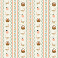 Farmhouse Stripe CANVAS - Cream | Home Sweet Home by Rifle Paper Co.
