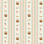 Farmhouse Stripe CANVAS - Cream | Home Sweet Home by Rifle Paper Co.