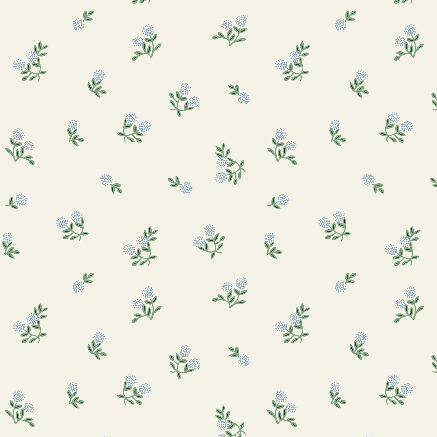 Ditsy Hydrangea - Cream | Home Sweet Home by Rifle Paper Co.