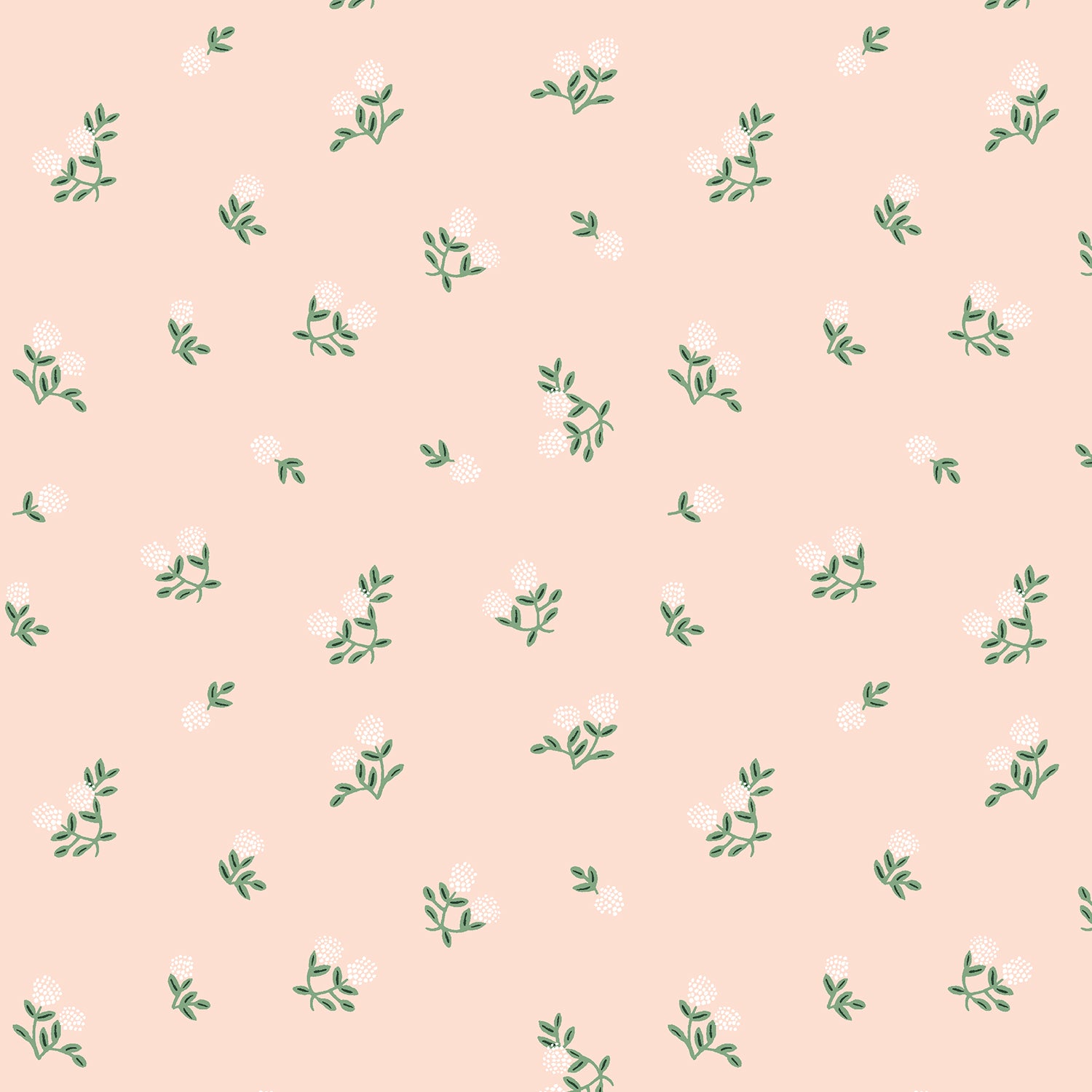Ditsy Hydrangea - Pink | Home Sweet Home by Rifle Paper Co.